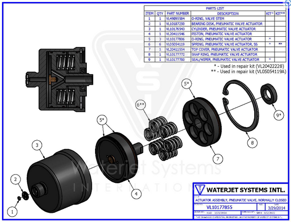 【WSI P/N:VL10177855】